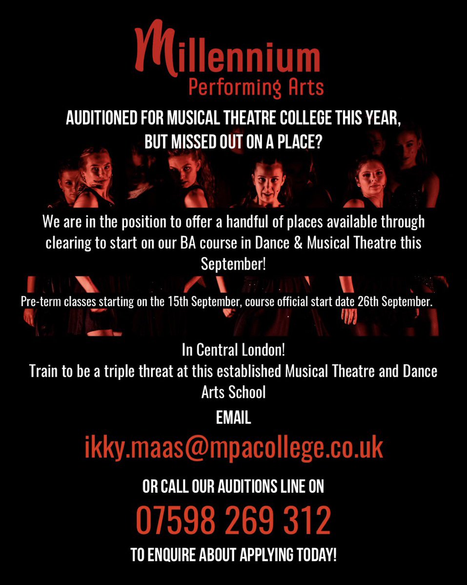 Millennium Performing Arts tweet media