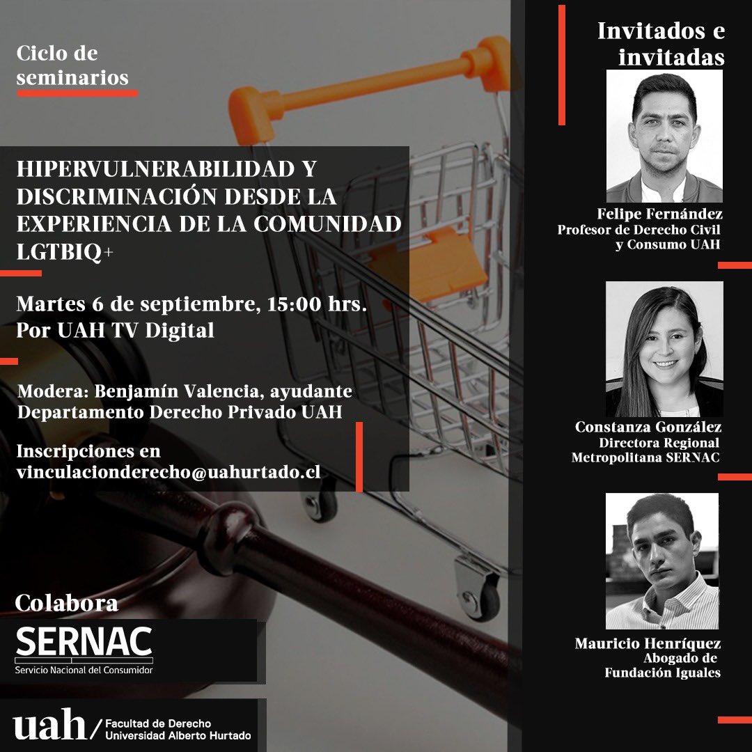 Hoy en <a href="/derechouah/">Facultad de Derecho UAH</a> !