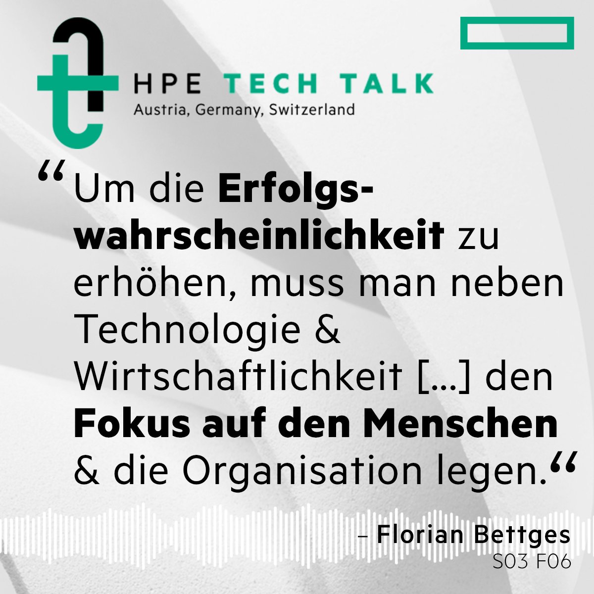 HPE_DE's tweet image. Die #DigitalTransformation hin zur #Cloud ist dynamisch. 
Denn ein Technologiewandel bedeutet:
📌 Einen Wandel der Betriebsmodelle
📌 Organisatorisches Umdenken
Mehr im #HPETechTalk #DACH. Podcast ab! 🎧 👉 hpe.to/6017MMXUN

#ChangeManagement