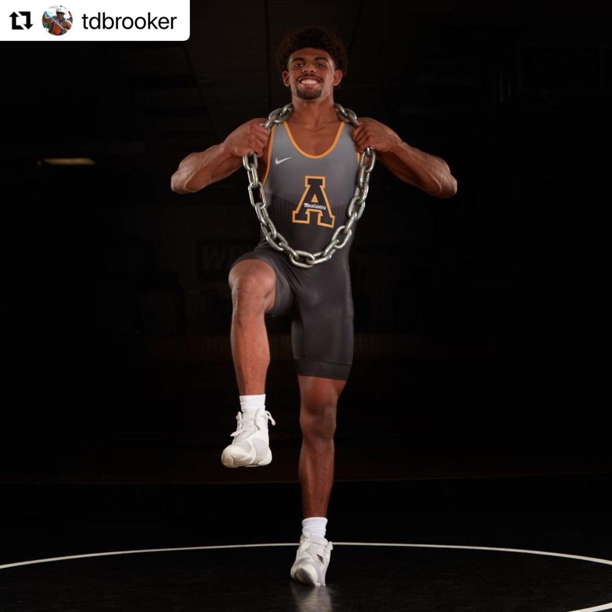 Carolinamatnews's tweet photo. Huge pickup for @AppWrestling 
They need to rename Boone , Hammerville🔨🔨🔨. Congrats to Tomas Brooker! 

#Repost @notoriousstrength @tremaynebroomer with @use.repost

#HWPO https://t.co/vF4JfXIE5c