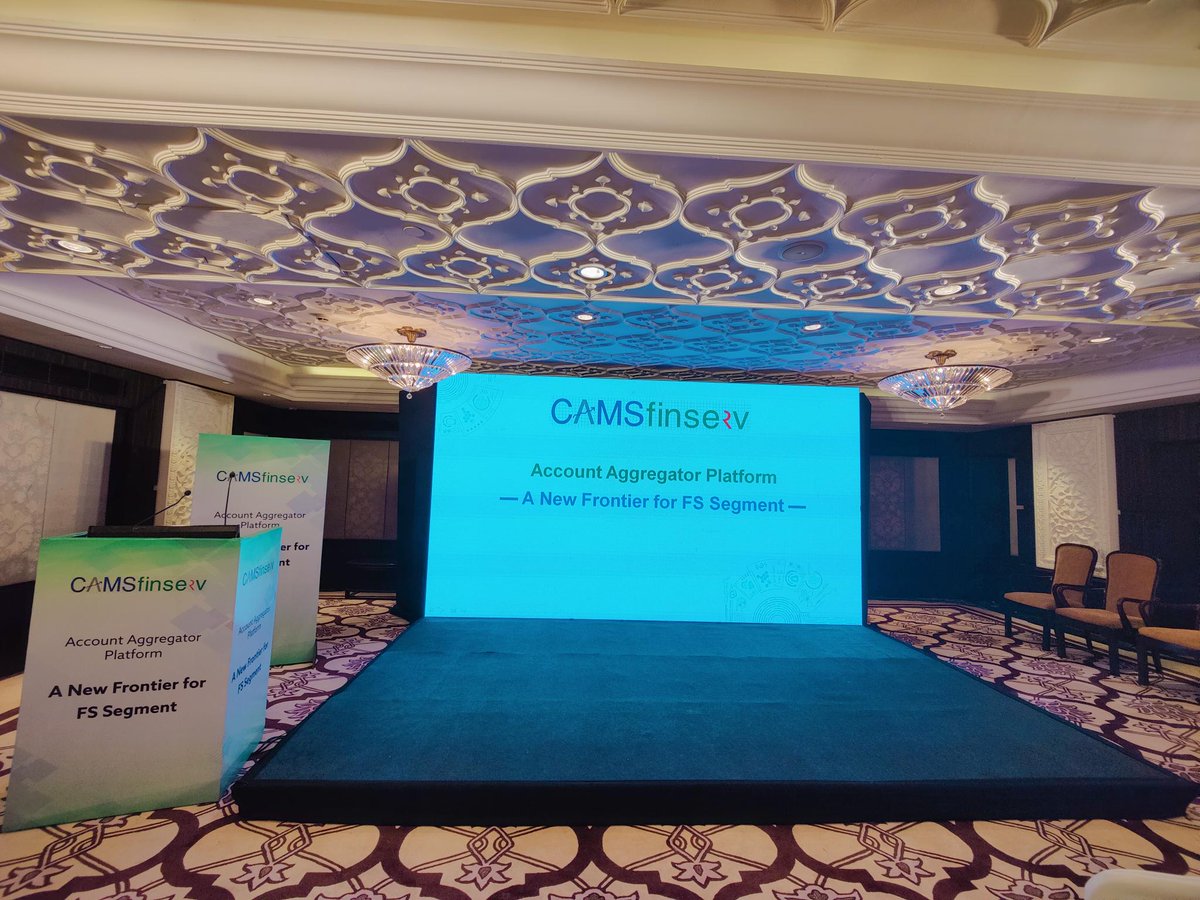 Camsonline's tweet photo. We’re all set to start the #AAForFS event! Stay tuned to hear from Industry experts as they discuss and share insights on how #AccountAggregators are set to revolutionise the Indian #Financial sector. 
#FinancialServices #banking #indianbanking

@ProfNileshGupta @vikaasmsachdeva https://t.co/DFJY7NK4bc