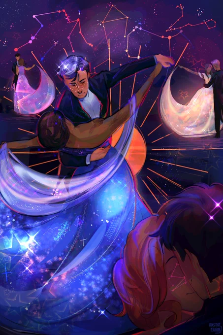 Star Viennese #digitalart #stars #digitalpainting 
