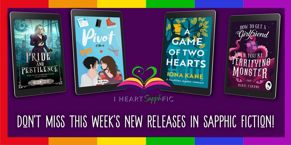 Check out the latest #Sapphic #NewReleases by

<a href="/JudyRamsook/">Judy Ramsook</a> @kc_luck_author <a href="/CcDavieAuthor/">C.C Davie- Author</a> <a href="/ionakanewriter/">Iona Kane</a>
 
More details here tinyurl.com/mwwvze4m

#IHeartSapphFic #SapphicFiction