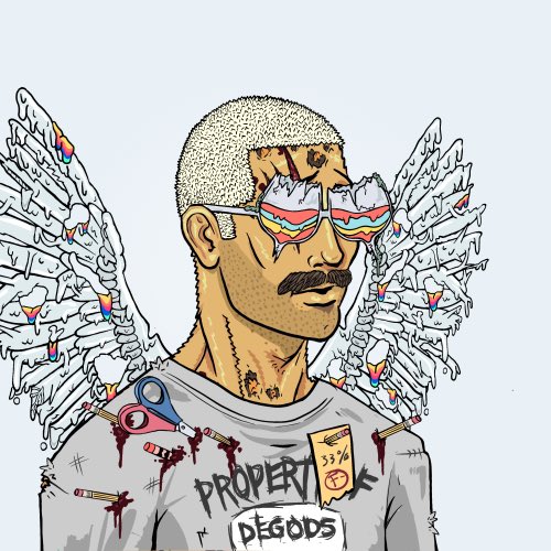 AriesOnSOL's tweet photo. Glad to be part of #DeGods. The power of this community is absolutely insane. We are changing the Meta or say we are the Meta. In $DUST we trust.

Drop your @DeGodsNFT down below! Will follow all of you mfers. Like &amp; RTs appreciated. https://t.co/xsAVoNujQo