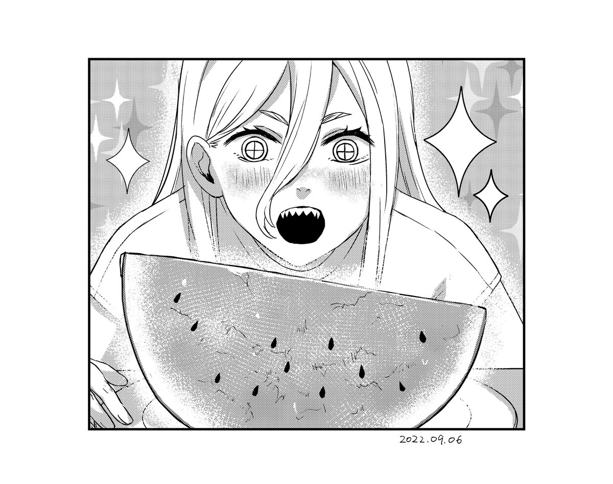 スイカパワー
#チェンソーマン 