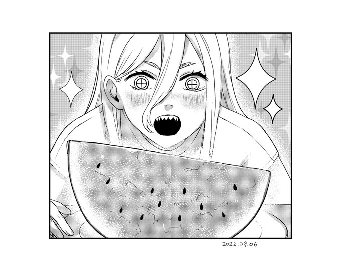 スイカパワー
#チェンソーマン 