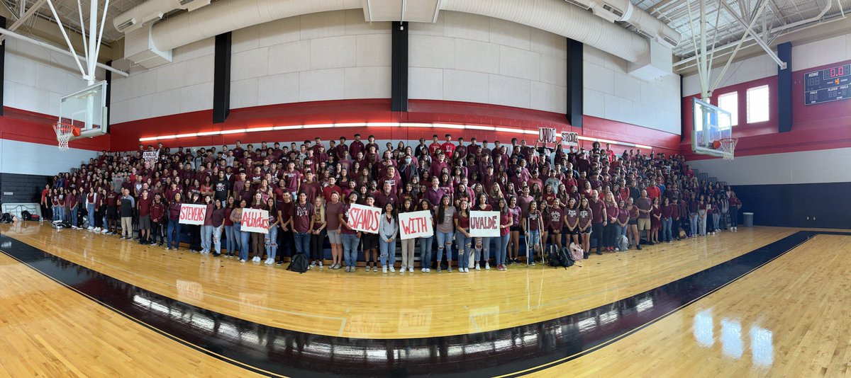 Stevens Athletics Stands With Uvalde.  #uvaldestrong