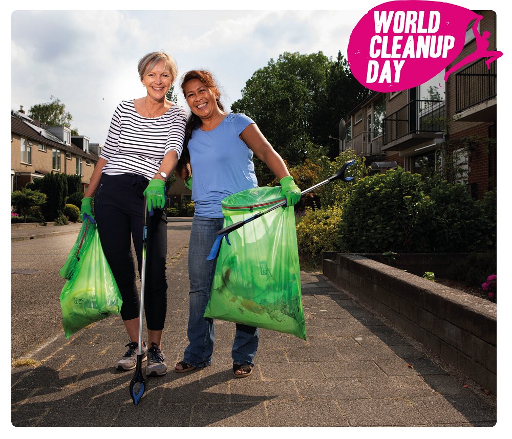 Zaterdag 17 september is het World Cleanup Day! Tijdens deze wereldwijde opschoondag komen ruim 180 landen in actie voor een schonere planeet. En dat begint in je eigen buurt. 

Doe jij ook mee? 💪
 
Meer info 👇
bit.ly/3RE3NkL