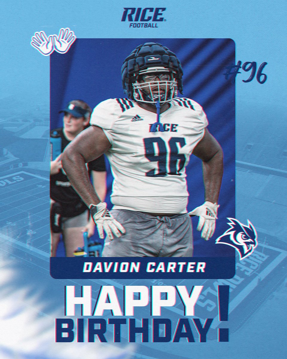Happy Birthday <a href="/DavionCarter90/">Davion Carter</a> 🥳

#GoOwls👐 x #RFND