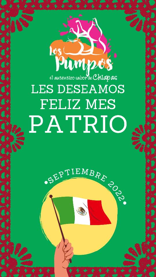 Los_Pumpos's tweet photo. Mes de celebración de nuestra Mexicanidad y en Chiapas celebramos en grande muestra decisión de pertenecer a México.
!Viva Chiapas! ¡ Viva México!
#saberdesabor
#saboreachiapas https://t.co/3gSz8qXEk8