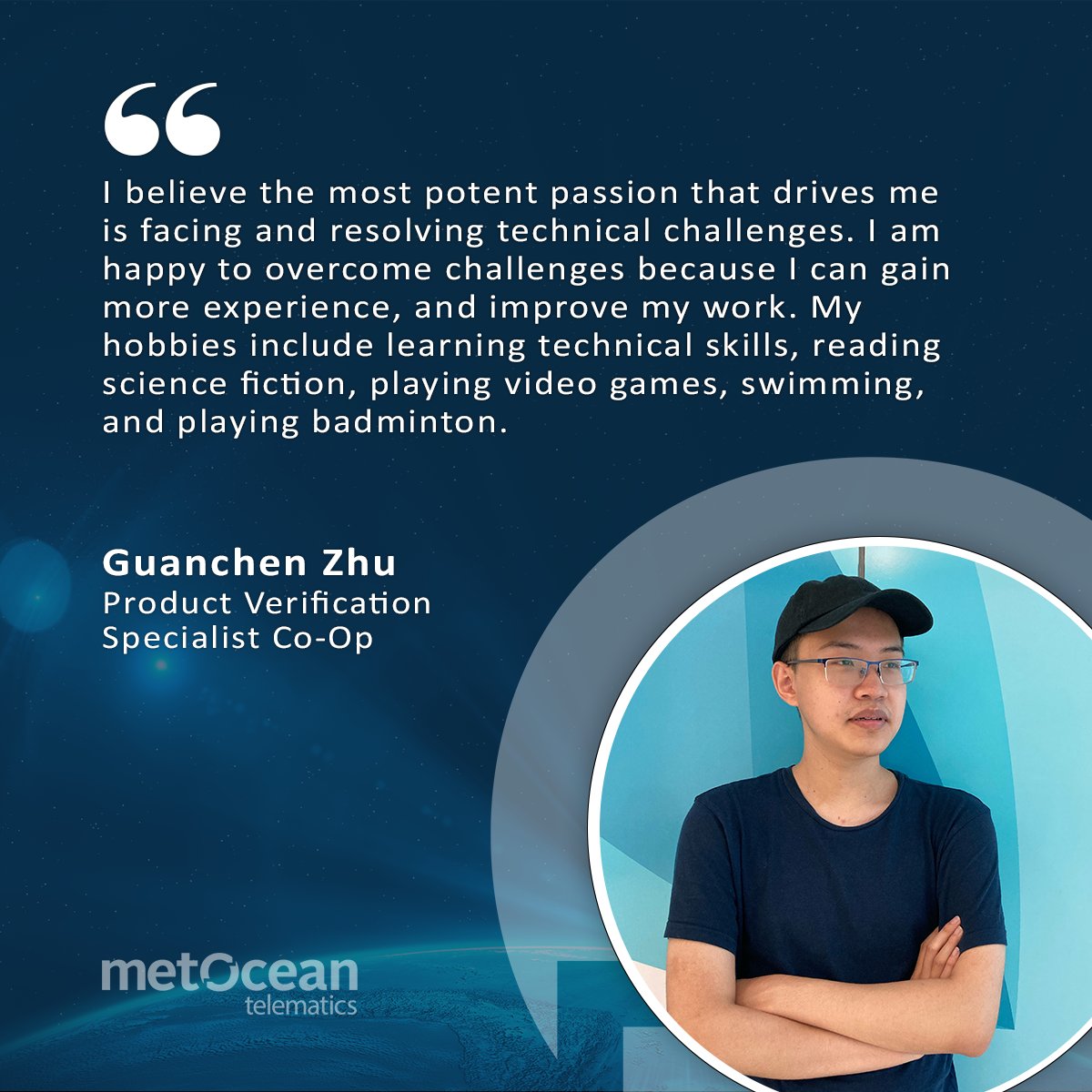 MetOceanT's tweet photo. MetOcean is excited to welcome two new fall co-op students to the team today! Joining us from @DalhousieU, Abraham and Guanchen will be a part of the Hardware &amp; Devices and Product Verification teams here at MetOcean. 🛠️💻 

Welcome to the #MetOceanTeam! https://t.co/KCWyEQbHTU