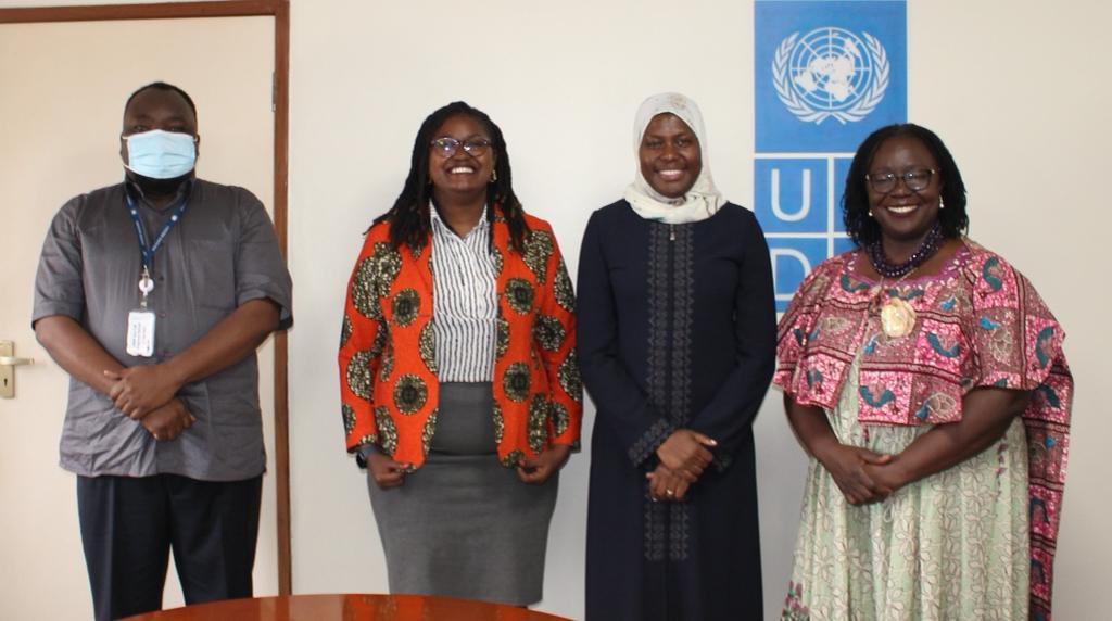 MoICT_Ug's tweet photo. Earlier: PS, Dr. @azawedde pays a courtesy visit to @UNDPUganda Resident Representative @ElsieAttafuah 

The fruitful discussion covered inclusive growth of innovations, the digital transformation roadmap, e-governance, job creation and more. 

What a difference a day made! https://t.co/viC1duRe1i