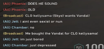 Jake Lucky on Twitter: "NRG Hazed exposed a sexist Valorant player last