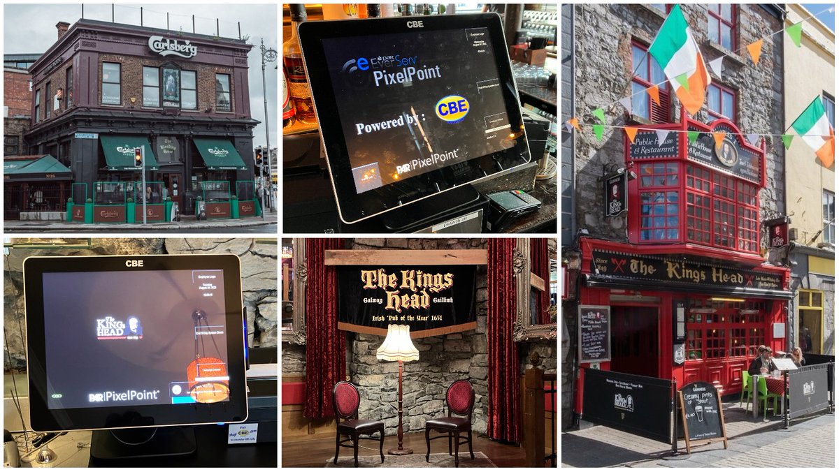 CBE_EPoS's tweet image. Two more famous Irish Pubs added to our @CBE_EPoS @PAR_Tech #PixelPoint portfolio recently.
@kingsheadgalway , and @bleedinghorseD2 

#hospitality #irishpubs #technology #epos