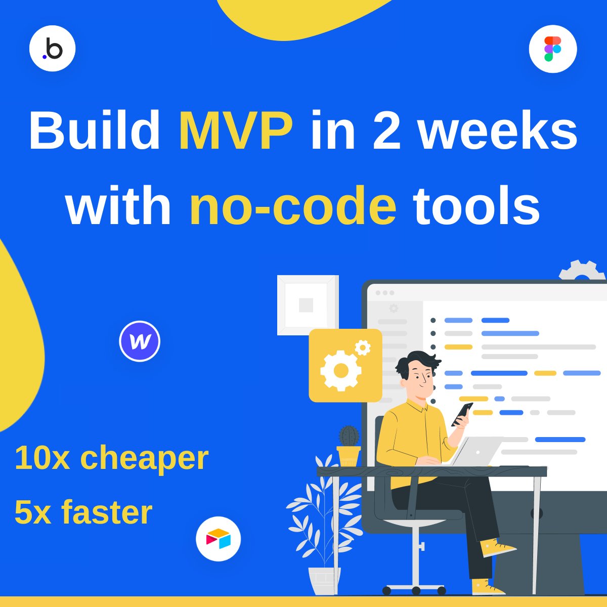flutterflowdev's tweet image. We develop Fintech MVP for startups without code in 2 weeks.
Our website:
startnocode.today
Build web and mobile products and save 10x time and money.
