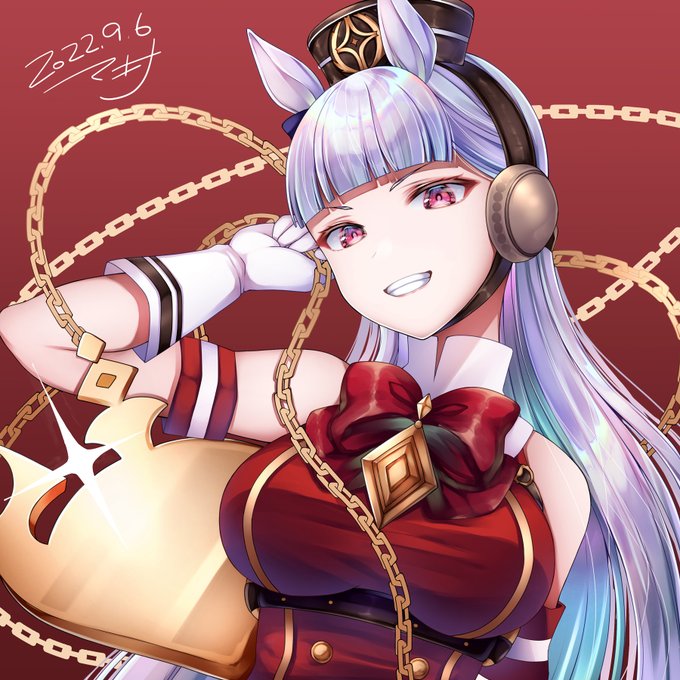 お手伝いしていただいたお礼のリクエストでかっこいい感じのゴルシを描きました!
ゴルシみたいなタイプあまり描いたことないので緊張したけど楽しかった～!えりすけさんありがとうございました! 