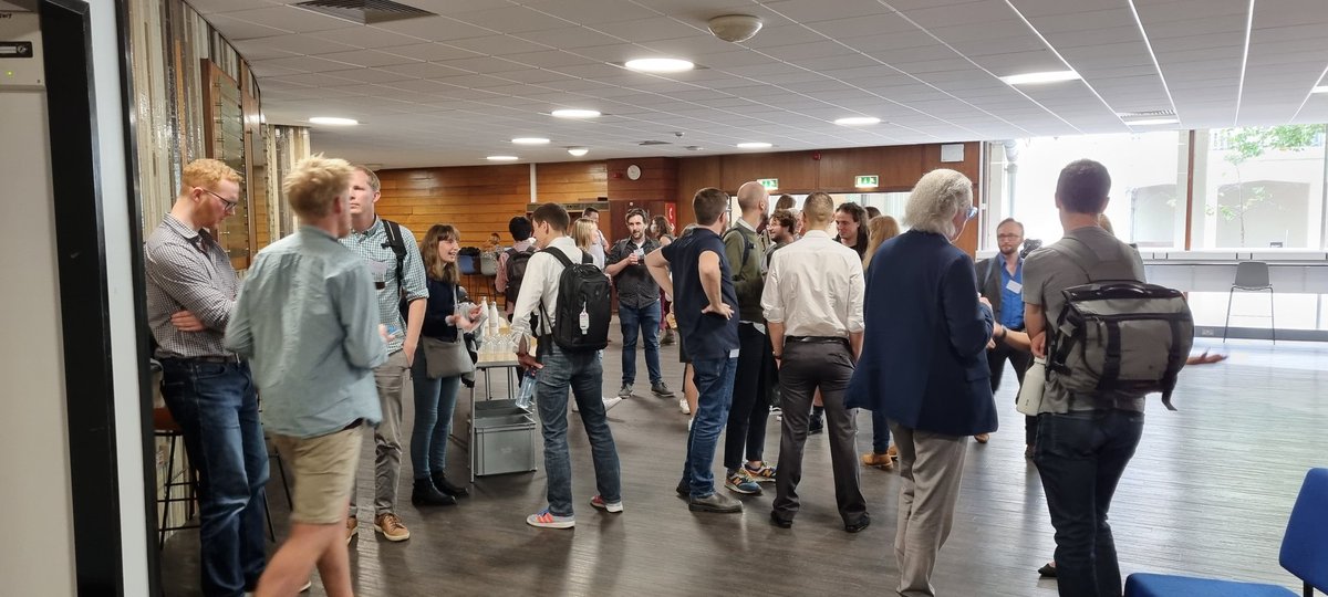 ttahko's tweet image. Nice to see some real conference activity! #SMS2022