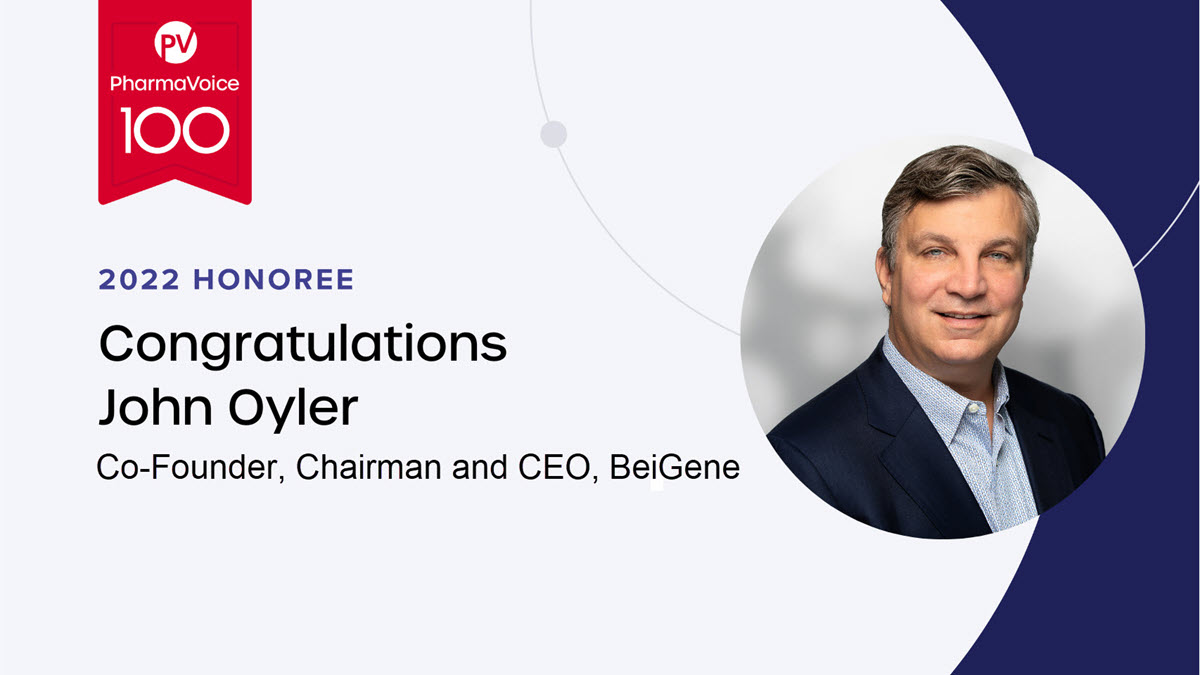 BeOneMedicines's tweet photo. Our Co-Founder, Chairman and CEO @johnvoyler has been named to this year's @PharmaVoice 100. The list recognizes leaders who are a driving force in the life sciences industry and have a positive impact through their actions.  https://t.co/MhLkICqjzr https://t.co/5JO12LSqcG