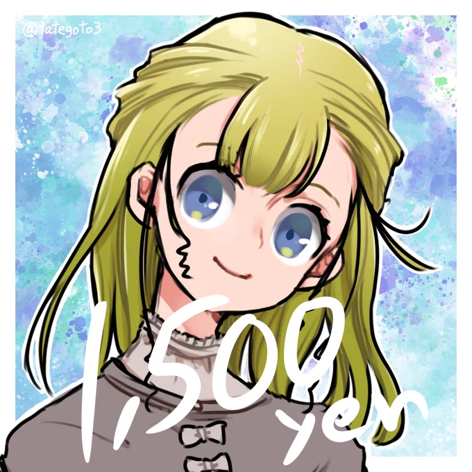 【有償依頼募集】有償でリクエスト募集します!多忙の為サンプル程度のラフな仕上がりのみとなります。ご依頼はDMからお願いします。お支払いはpaypayまたはアマギフで。納期3日〜1週間ご依頼→ラフ提案(リテイク一回まで)→お支払い→納品#有償依頼 #イラスト依頼 #コミッション 