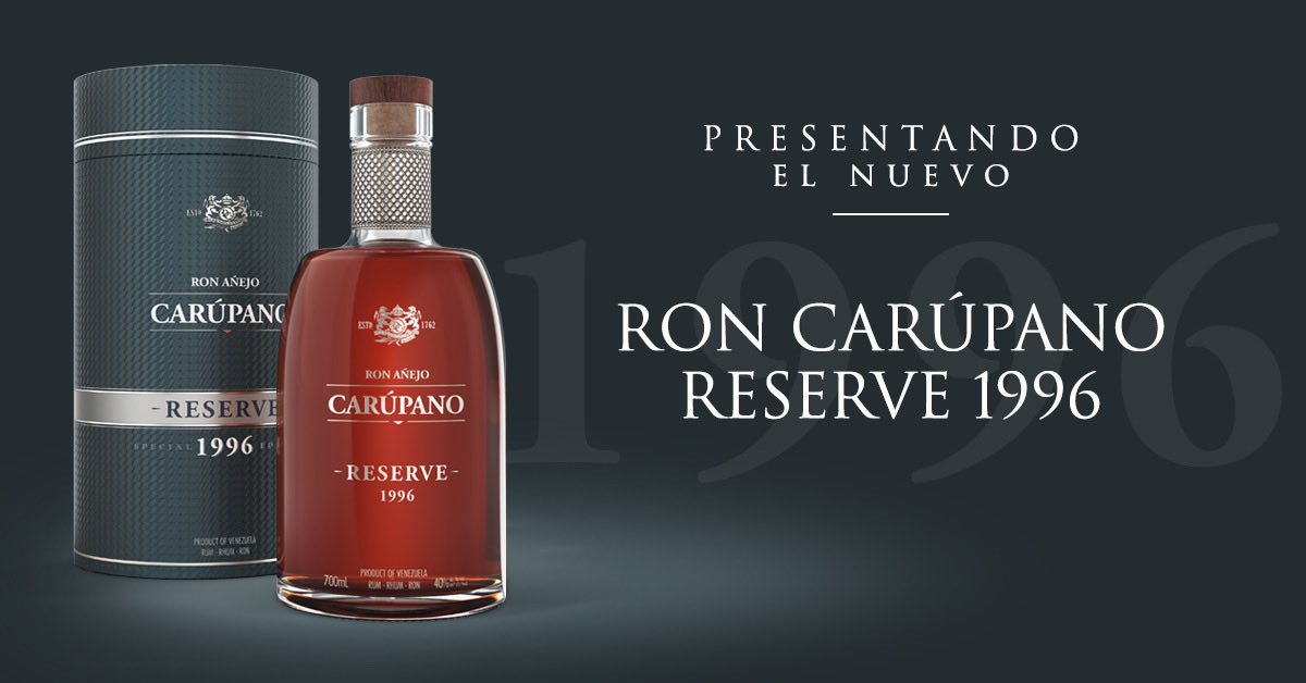 Nos llena de orgullo presentar Ron Carúpano Reserve 1996, el nuevo integrante de la familia Colección Ron Carúpano.