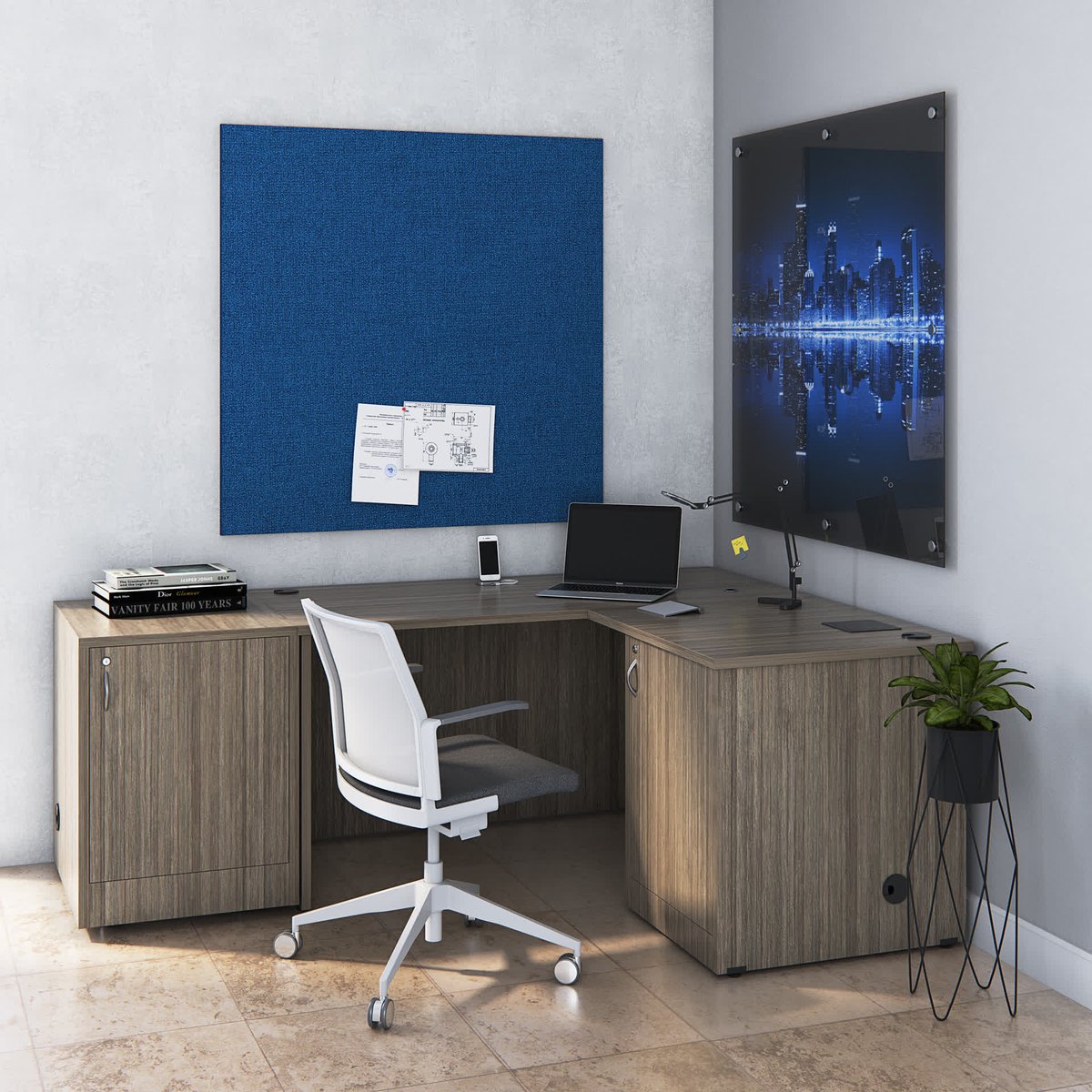 ExactFurniture's tweet photo. Make use of space with a corner desk design. The workstation setup has lots of clean, covered storage in a large, comfortable layout. 

#interiordesign #designsapces #desk #avtweeps  #furniture  #audiovisual #avtech #avfurniture https://t.co/JgLle4fz4K