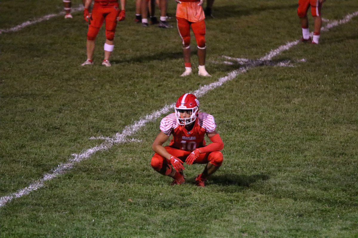 RP_Scarlets's tweet photo. Week 1 Players of the Game

Offense- @BrevinCooney 23-34 303 yds 4TDs, 11 rush 106 yds 2TDs

Specials- @JeremyChocoj 6 rec 128 yds 2 TD, 85 return yds

Gamechanger- @WallaceKashawn 9 rec 95 yds, 6 T 1 INT

Defense- @Derekm2113 11 T 4 TFL 1 Sack 1 forced fumble 1 fumble recovered https://t.co/pHn0fRqa5T