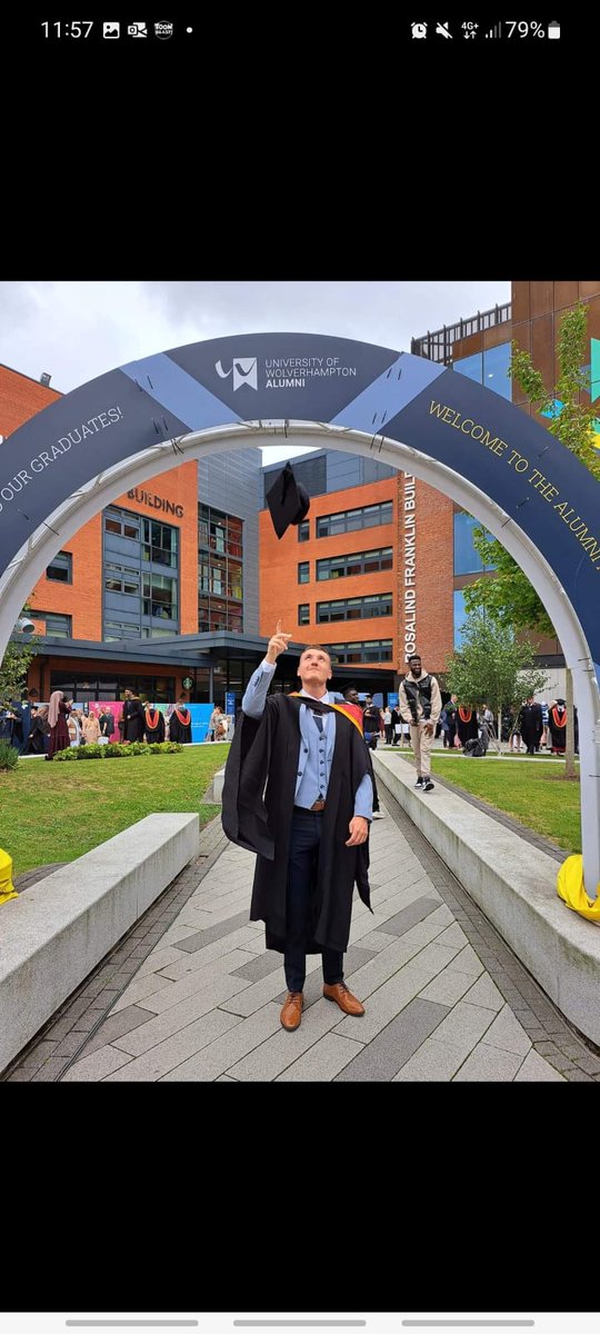 star_welsh's tweet photo. Cannot be any prouder of this guy @Coreyavfcbod for graduating today 💙 
He has worked so hard, faced loads of crap but in his true style has absolutely smashed it 🙌

I love you soooo much matey... enjoy the beers 🍻 https://t.co/wMKIyuEEOR