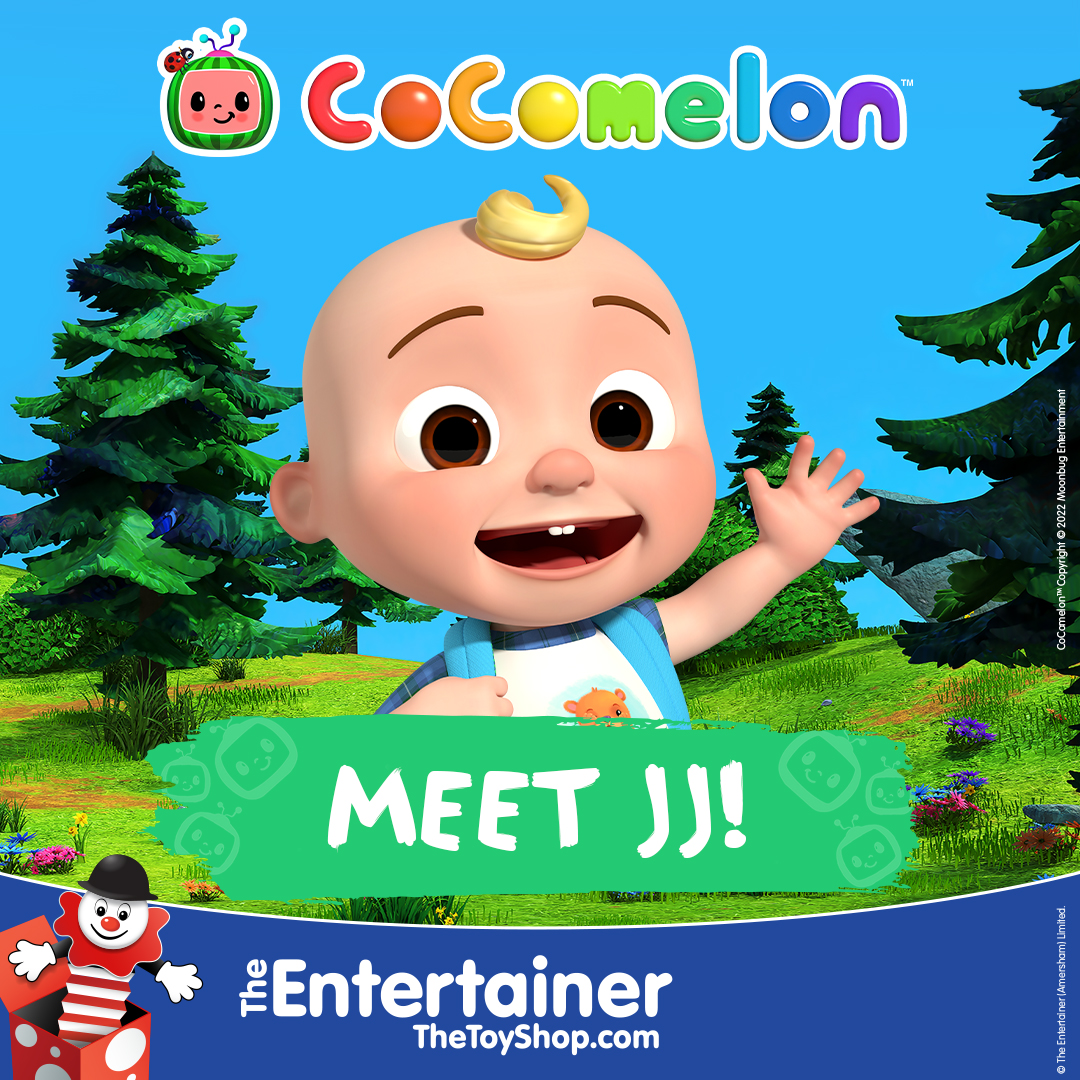 Come down and meet JJ - star of CoComelon 🙌🏽

🗓 This Saturday 22 October 
📍The Entertainer Toy Shop #blackburn  
🛍 The Mall, Blackburn 

Have your photo taken with JJ and share using #TheEntertainerVIP