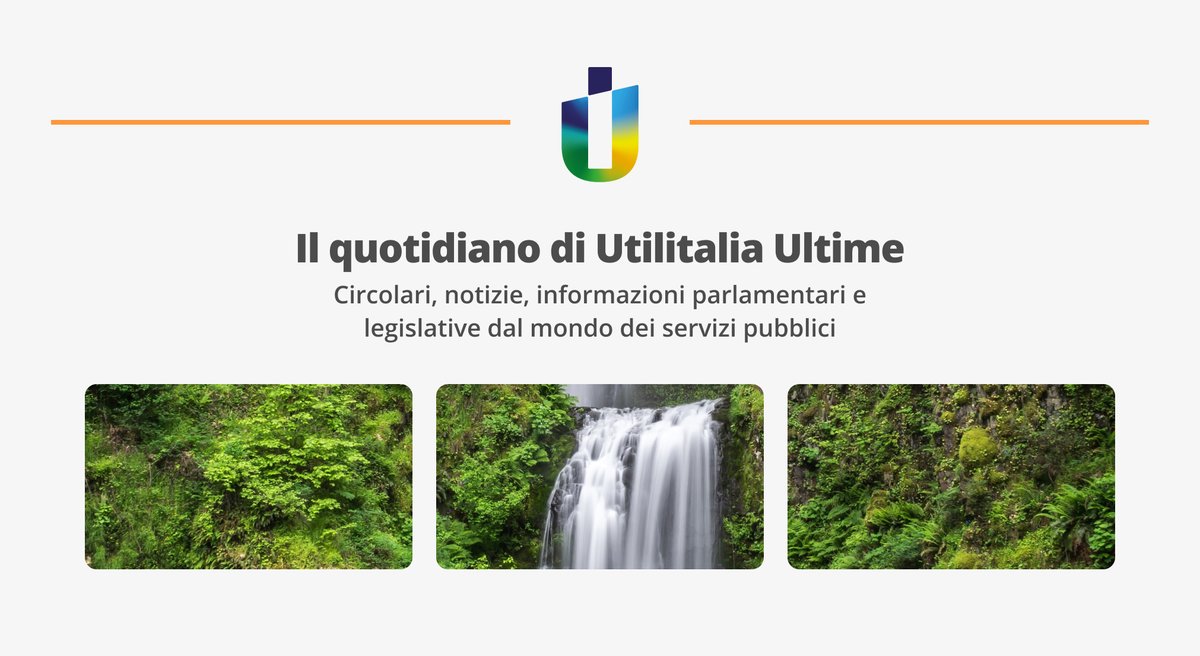 UTILITALIA's tweet image. Il Quotidiano di #Utilitalia ULTIME del #6settembre!🗞️ Scopri tutte le novità di oggi dal mondo dei servizi pubblici di #acqua, #ambiente ed #energia! Buona lettura ▶️ bit.ly/3cLsyNj