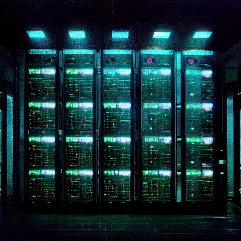 MeanEmojis's tweet photo. Here's where our journey begins...
Join us in our visual mini-series of #AI generated images to tell our story on how MeanEmojis came to be.

A year ago, in a dark underground lab, we see old computers processing, studying, and analyzing emojis. #ArtificialIntelligence #nft #art https://t.co/si8ExeqMtN