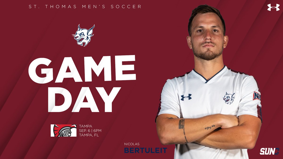 STU_MSoccer's tweet photo. Ready to get back after it on the road!

⚽️ Univ. of Tampa
⏰. 6 p.m.
📍 Tampa, Fla.
🖥 https://t.co/0PEj5asgQk
📊 https://t.co/oTpbSa2jRX

#VamosBobcats // #STUFutbol https://t.co/hH5LNhAtla