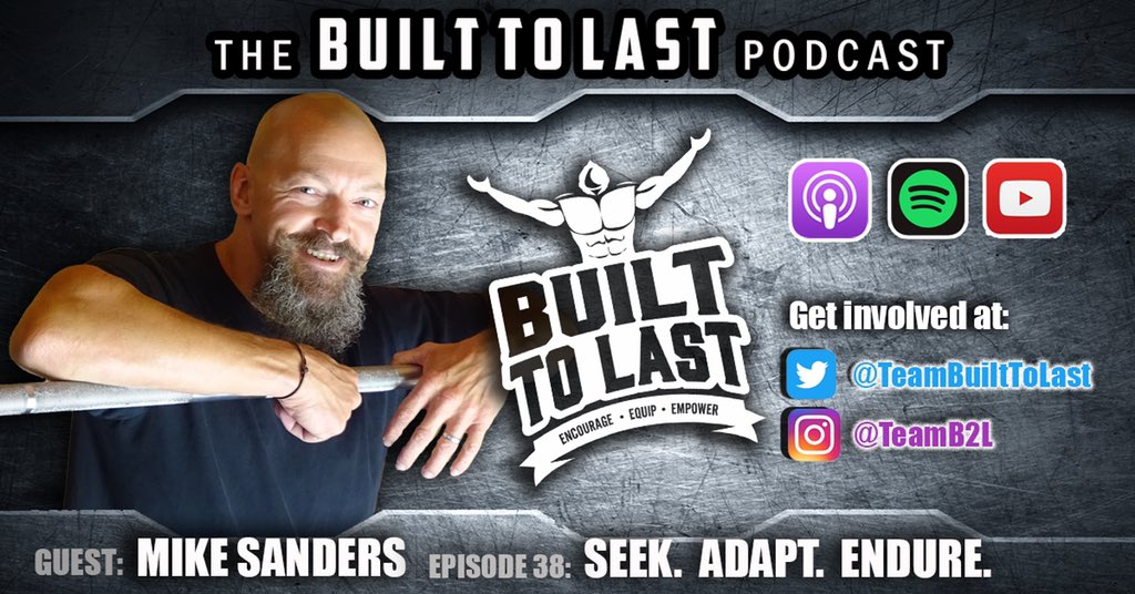 teambuilttolast's tweet photo. There are some people that you meet in life and you just know they’re different. @mikesandershp is uncommon. When he talks, you want to listen. In this episode we talk true human performance optimization - thriving in Spirit, Soul, and Body. LINK IN BIO! https://t.co/WWS7YadIW9