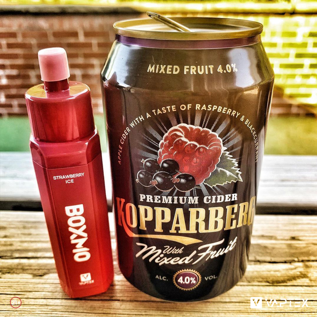 VaptexOfficial's tweet photo. Vaping is a lifestyle, what a fantastic thing to taste the sweet #VaptexBoxmo with sour cider!π
https://t.co/Sby6zkHdhB
#Vaptex #Vaptexvape #disposablevape #vapelife #vapefam #ecigs #vapers #vapebar #vapefriends #vaping #vapetricks https://t.co/2Q7RUEcJ5K