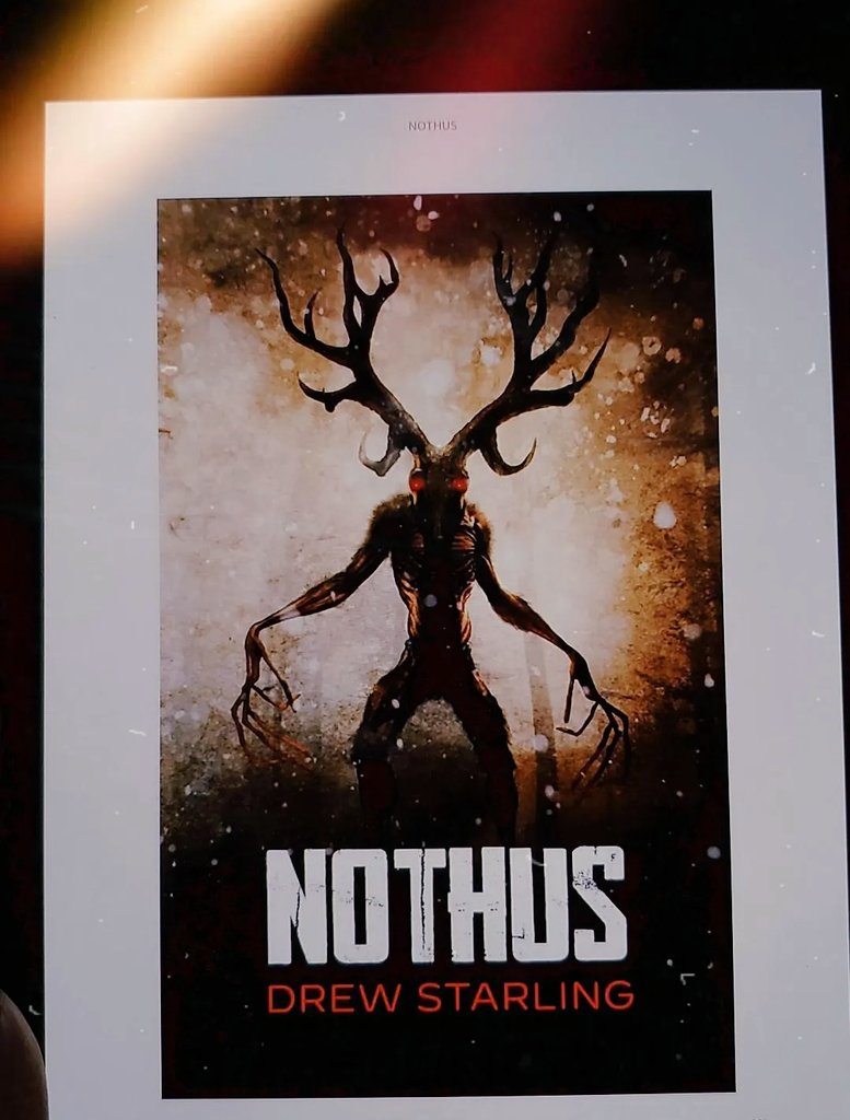 Next up: NOTHUS by <a href="/ScaryStarling/">Drew Starling</a>
I've been looking forward to #Book 2 of the Bensalem Files since last year 🤘🏻 #BookTwitter 
Release date 9/15