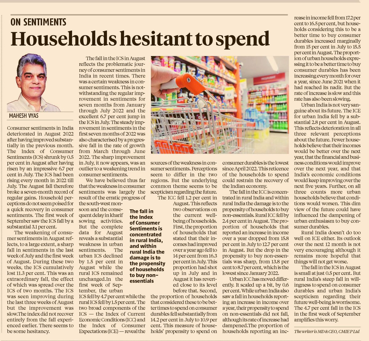 NehaKoppula's tweet photo. Nothing will change unless we change the government lock, stock and barrel!!
#ConsumerSentiments https://t.co/xAvCm1PVJ9