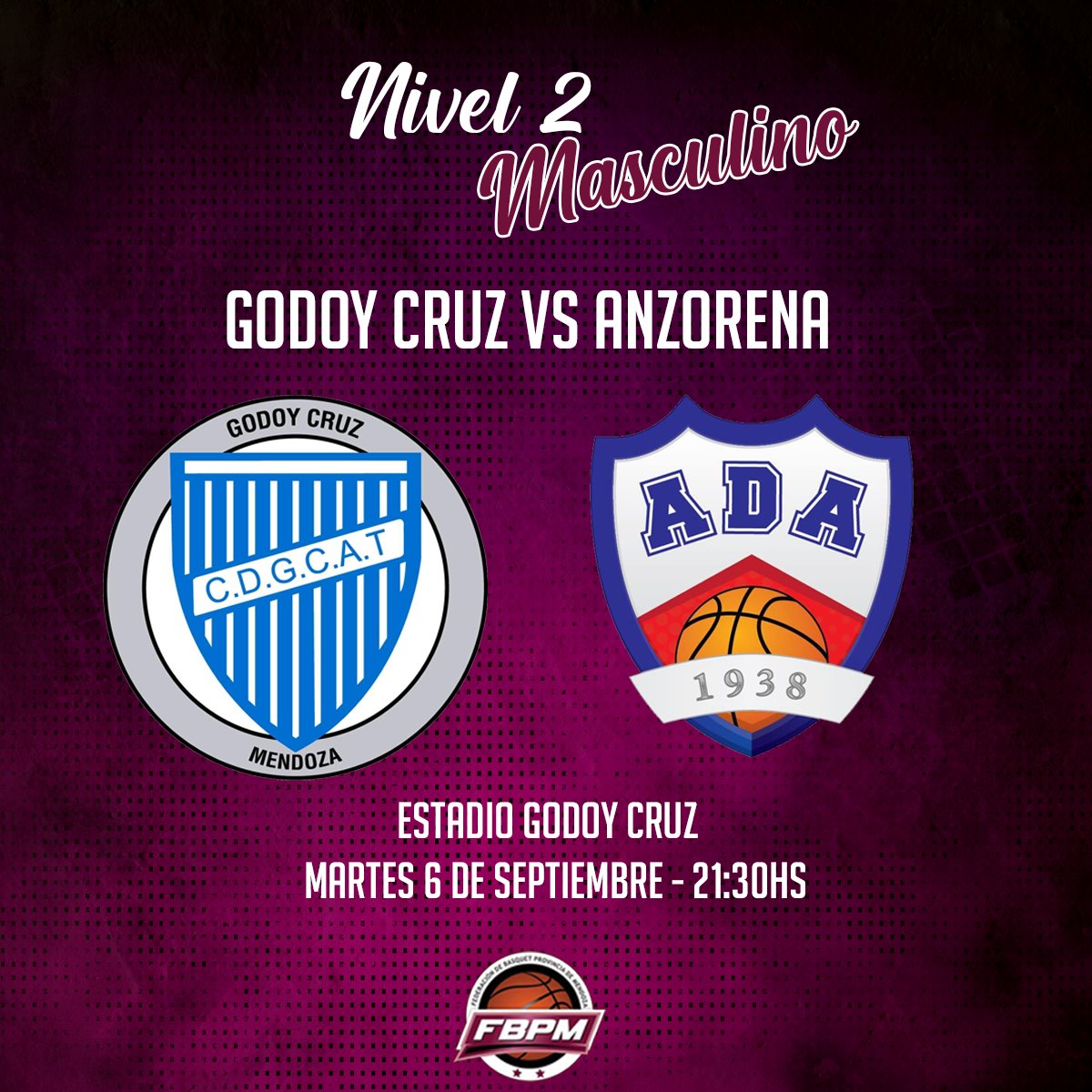 NIVEL 2🏀

Hoy disfrutaremos de cuatro partidazos en el ascenso mendocino. Maipú - Independiente será televisado a través del canal de YouTube de Salto Inicial, gracias a un trabajo en conjunto con la Federación de Básquetbol. 

Podrás seguirtodos los juegos en la app CABB.