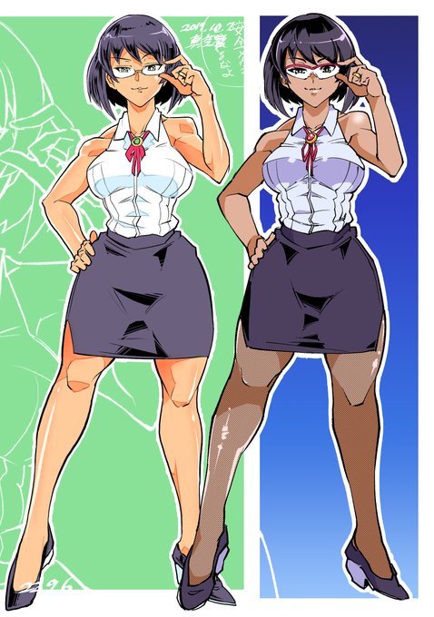 三年前に描いたものを下描きにしたので、成長具合を確認できるってなものよ。 