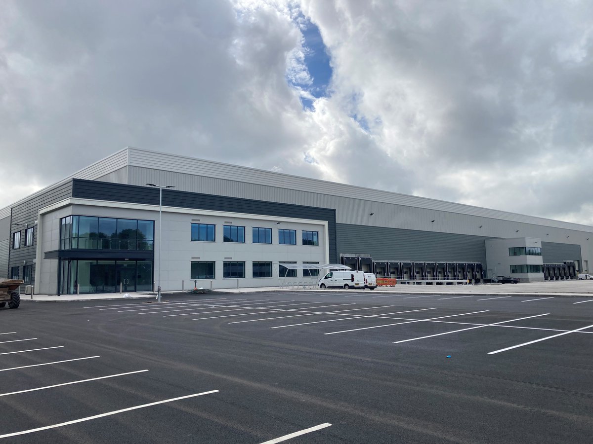 Approaching the finishing line at our AVIATOR scheme in Ellesmere Port...