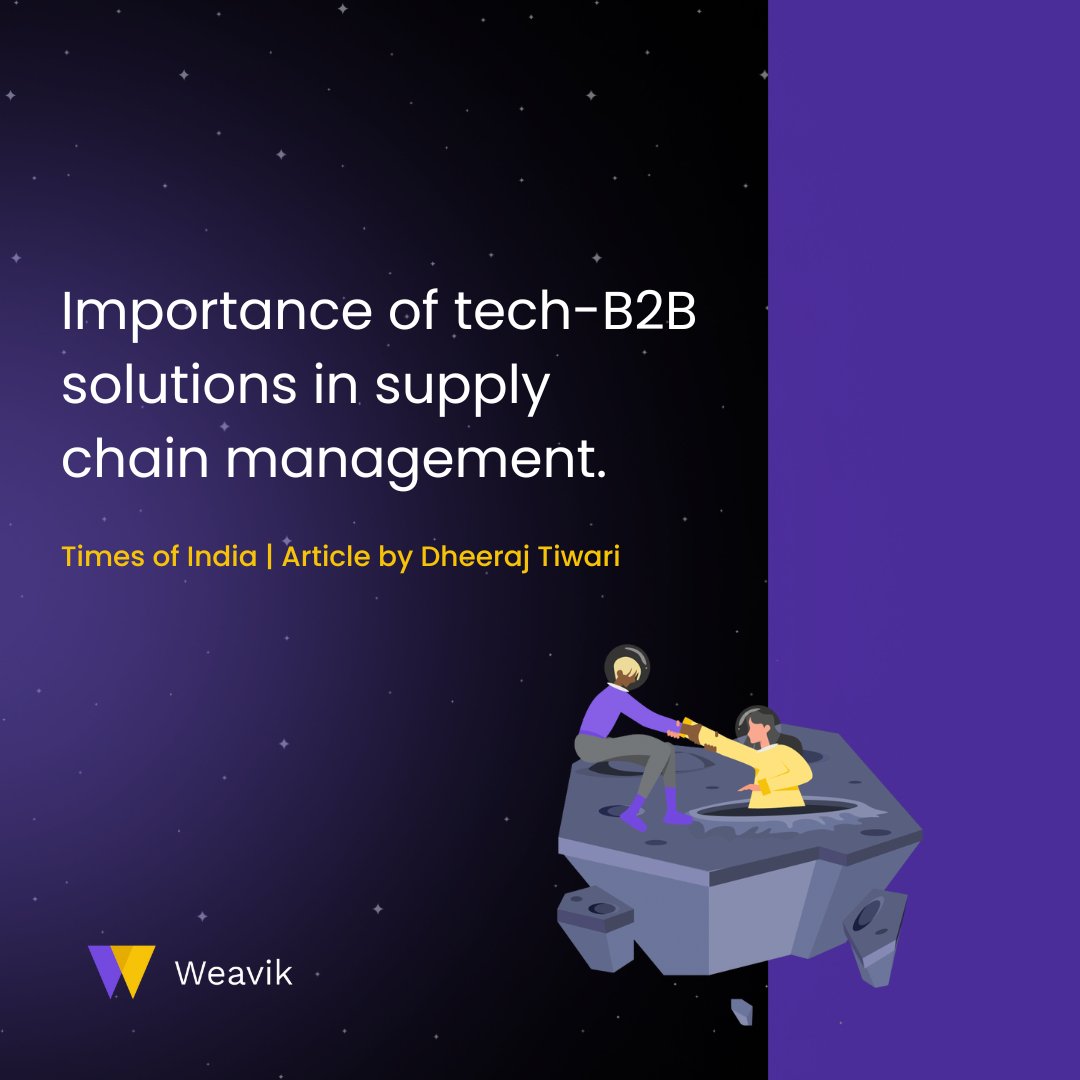 ❗️ Digital transformation in supply chain organizations is happening fast, making them rethink their strategies. 

💡 Innovative startups are creating state-of-the-art tech to solve many supply chain underlying problems. 
 
timesofindia.indiatimes.com/blogs/voices/i…

#supplychain #digitalsolutions