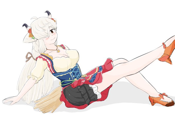 ヤクさん(収穫祭衣装)らくがき 