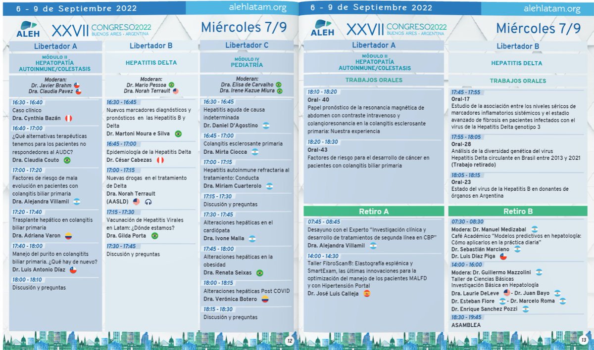 The #ALEH2022 kicks off today with the pre-congress course ‼️

Take a look at tomorrow's #ALEH2022 program 📄

 Full program 👉 cstu.io/9ea254

AoH is the official Journal of also the <a href="/alehlatam/">ALEH</a>