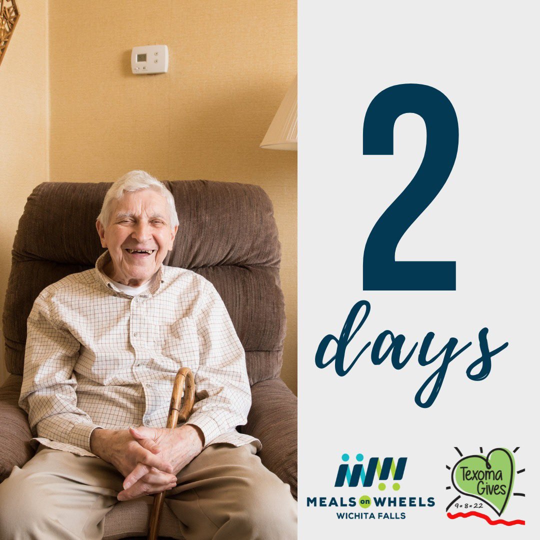 We are officially TWO DAYS from Texoma Gives! Early giving is still open!!

Please help us meet our goal by donating on-line NOW through September 8th!

View our giving profile here:
texomagives.org/organizations/…