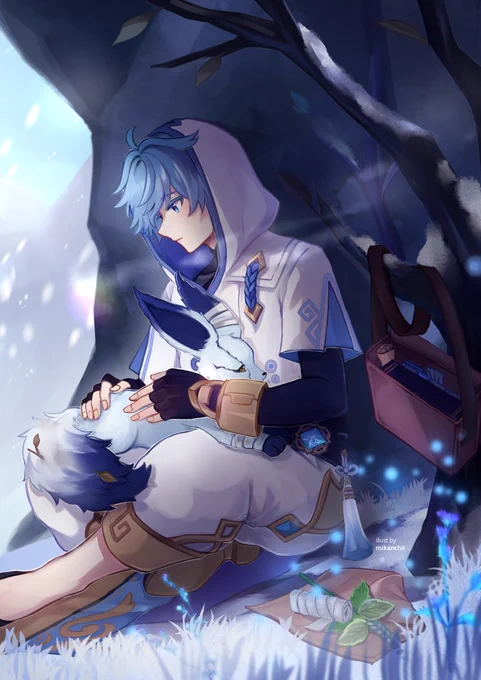 to #chongyun, our beloved exorcist, with a face of ice but a heart of clear water.. happy birthday! #GenshinImpact #原神#重雲生誕祭2022 #重雲誕生祭2022 