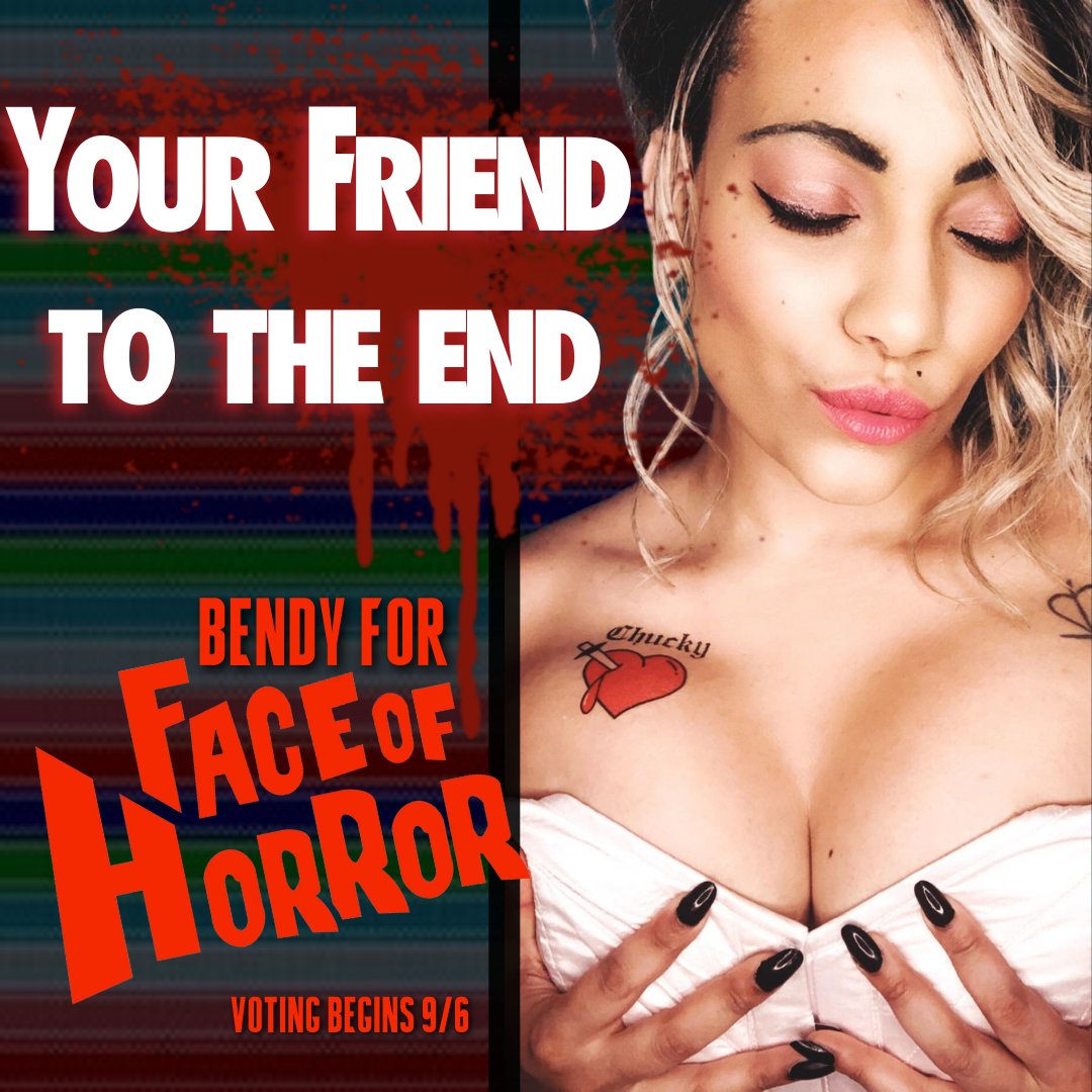 🩸LINK IN BIO🩸

My mother always said I'd be perfect for #OfficialFaceofHorror

🔪VOTING BEGINS TODAY @ 10AM PDT 🔪

#officialfaceofhorror #faceofhorror #kanehodder #tiffanyvalentine #chucky #childsplay #hiimchuckywannaplay #donmancini #alexvincent #jennifertilly