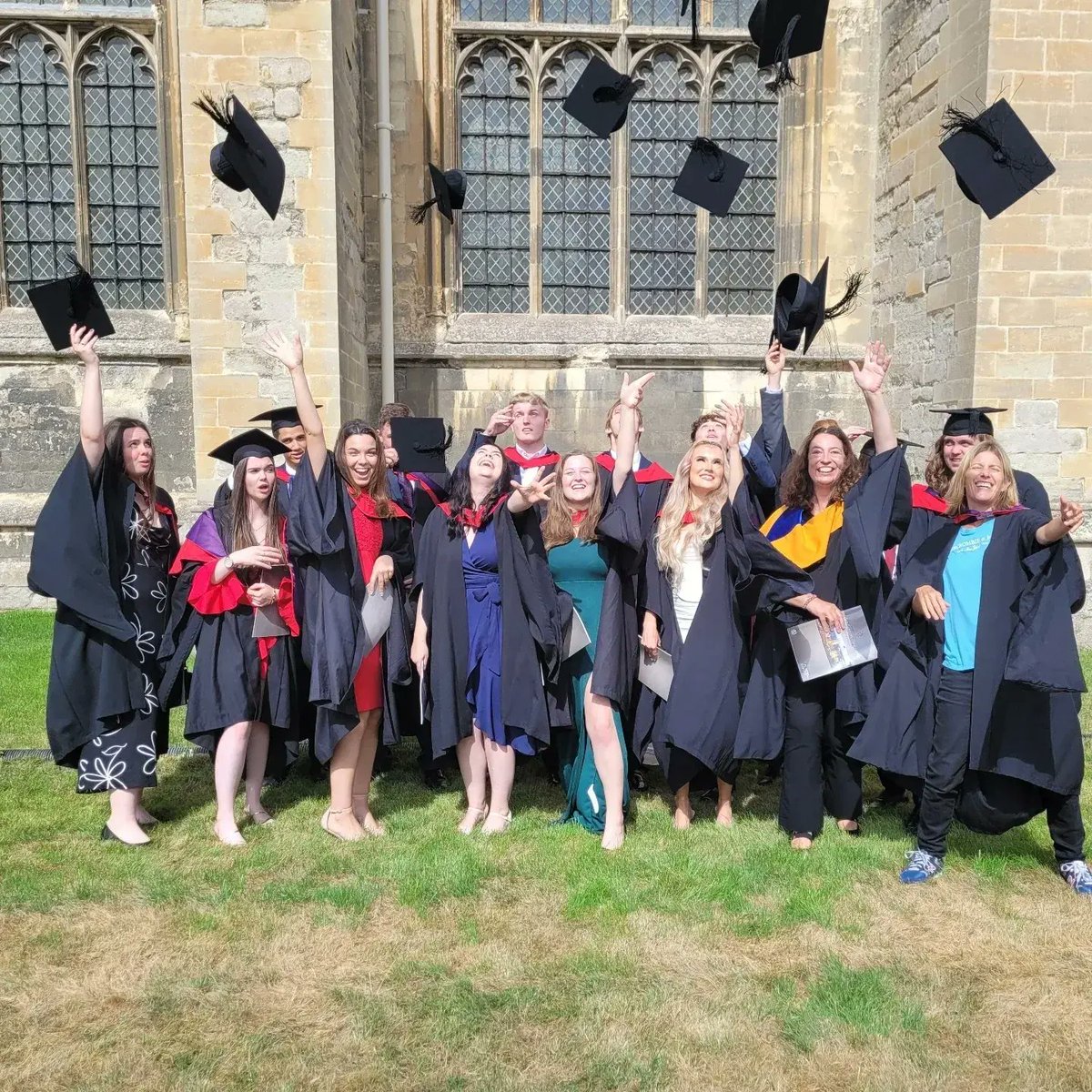 Graduation day! Some of the Digital Media 2022 graduates today graduating at the cathedral. We missed those of you who could not attend and it was great to see those of you who did.

So very proud of each and every one of the students who graduated this year. Congratulations!