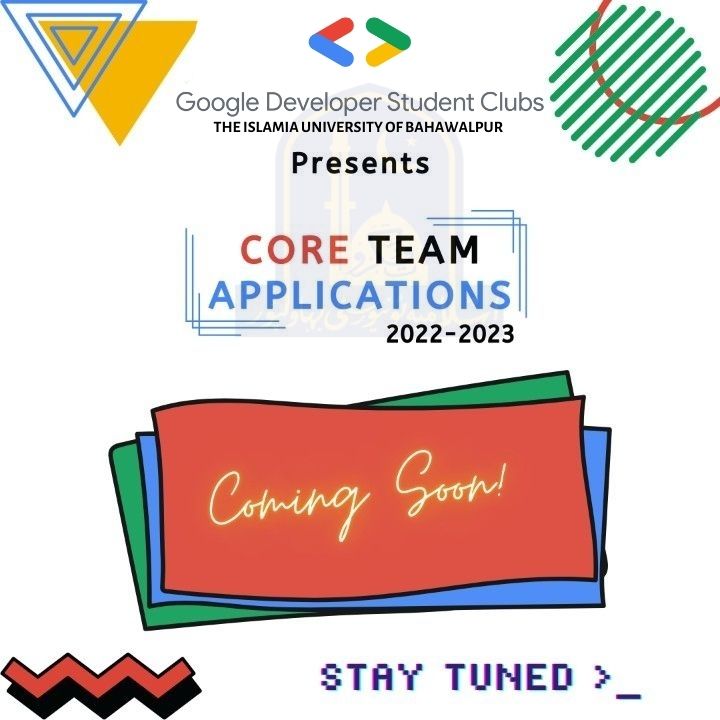 GdscIub's tweet photo. Wanna be a part of this amazing community? 
So yes, no need to wait more!! 
We are super excited to inform you all that our inductions will be live Soon. Come and join us!

Explore more about us on different social media platforms:
https://t.co/pMqMbtWI9a https://t.co/pETcRQ6W1t
