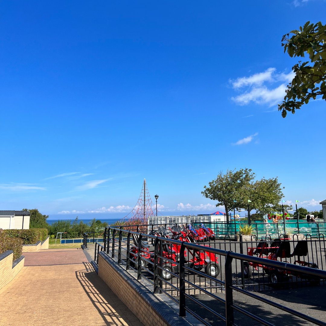 CaravanProject's tweet image. Blue skies last week at Craig Tara! ☀️🌈