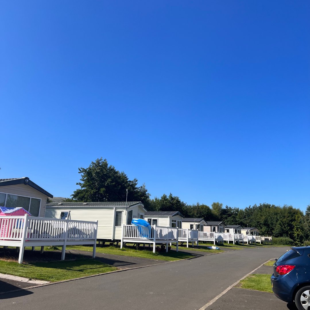 CaravanProject's tweet image. Blue skies last week at Craig Tara! ☀️🌈
