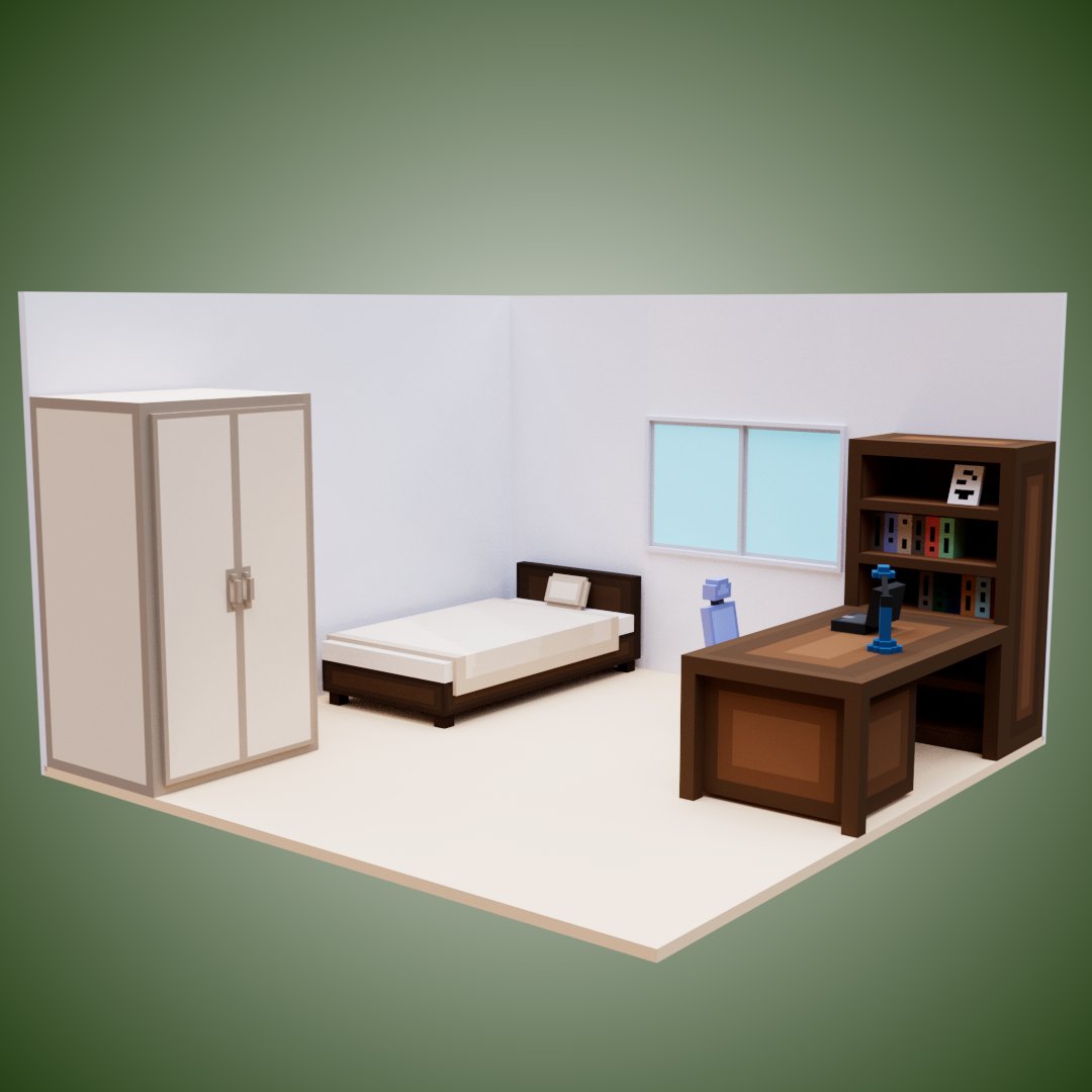 My room maybe?
아마도.. 내 방?
.
.
.
#sandbox #voxel #voxelart #voxelartist #복셀 #복셀아트
