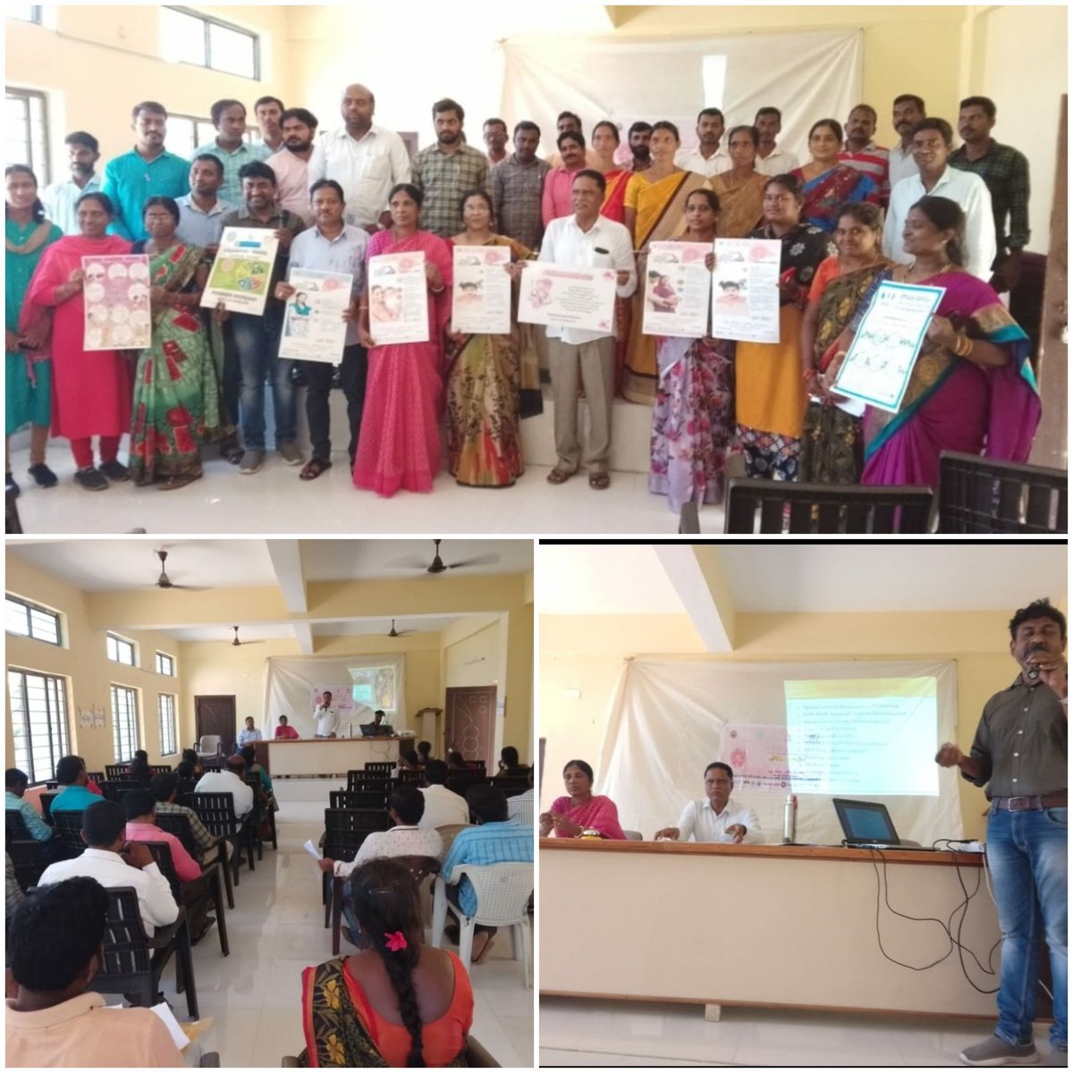 wcdpapeddapally's tweet photo. Conducted Meeting on Poshan maah activities to Panchayat Secretaries, MPO's, MPDO's,APO's
#POSHANAbhiyaan
@Collector_Peddapally
@WCDSC_Peddapally
@POSHAN_Official
@NITIAayog
@smritiirani
@MinistryWCD
@PMOIndia
@SatyavathiTRS
@KTRTRS
@TelanganaCMO
@SmitaSabharwal
@IMPAct4Poshan https://t.co/mKLqUddi5H